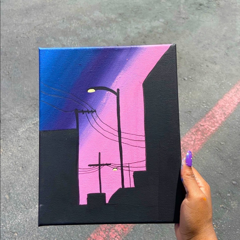 Late night painting